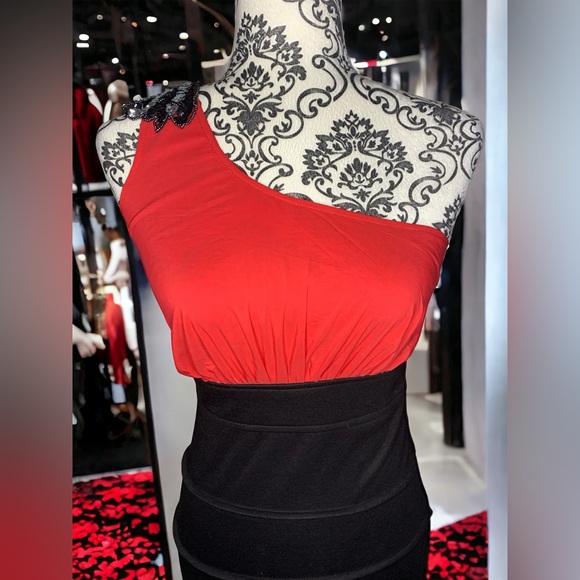 🆕 Paradis Miss One shoulder mini dress- Small - Picture 3 of 6